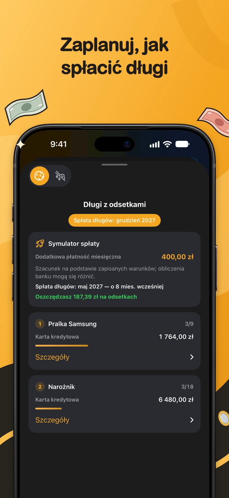 Symulator spłaty zadłużenia