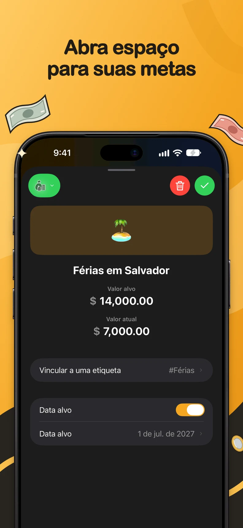 Metas de economia