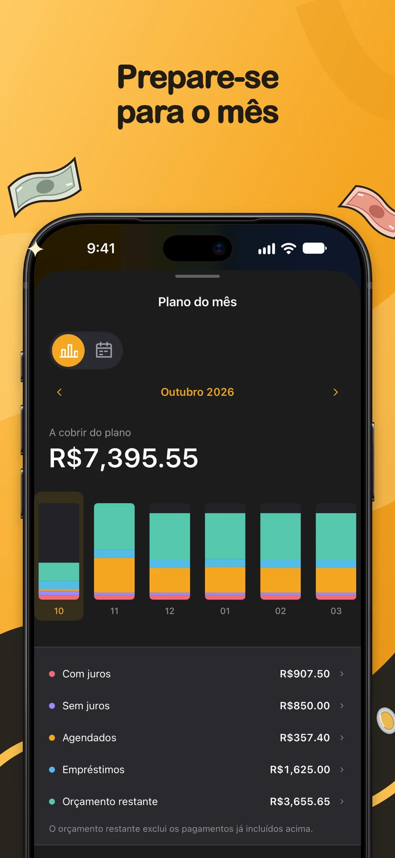 Plano mensal